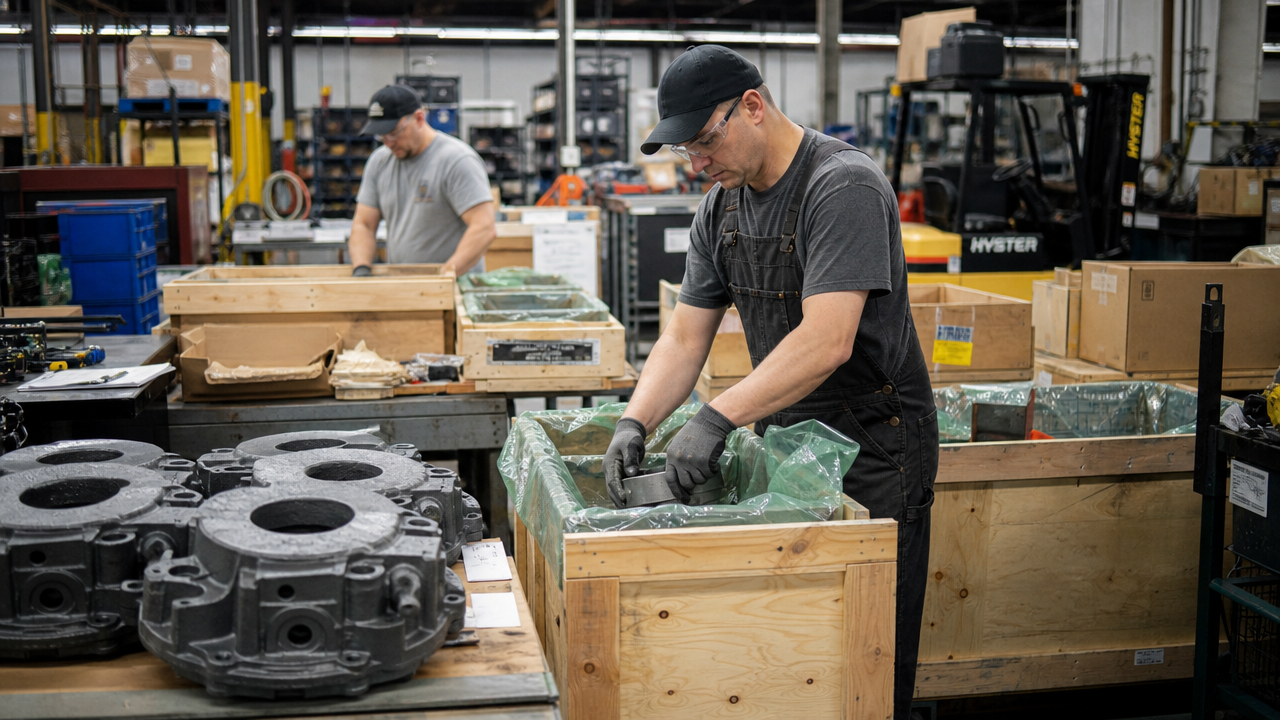 Production floor at a qualified partner foundry